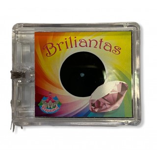 Briliantas mėlynas 0.03 karato apvalus RW-W VS-SI sertifikuotas